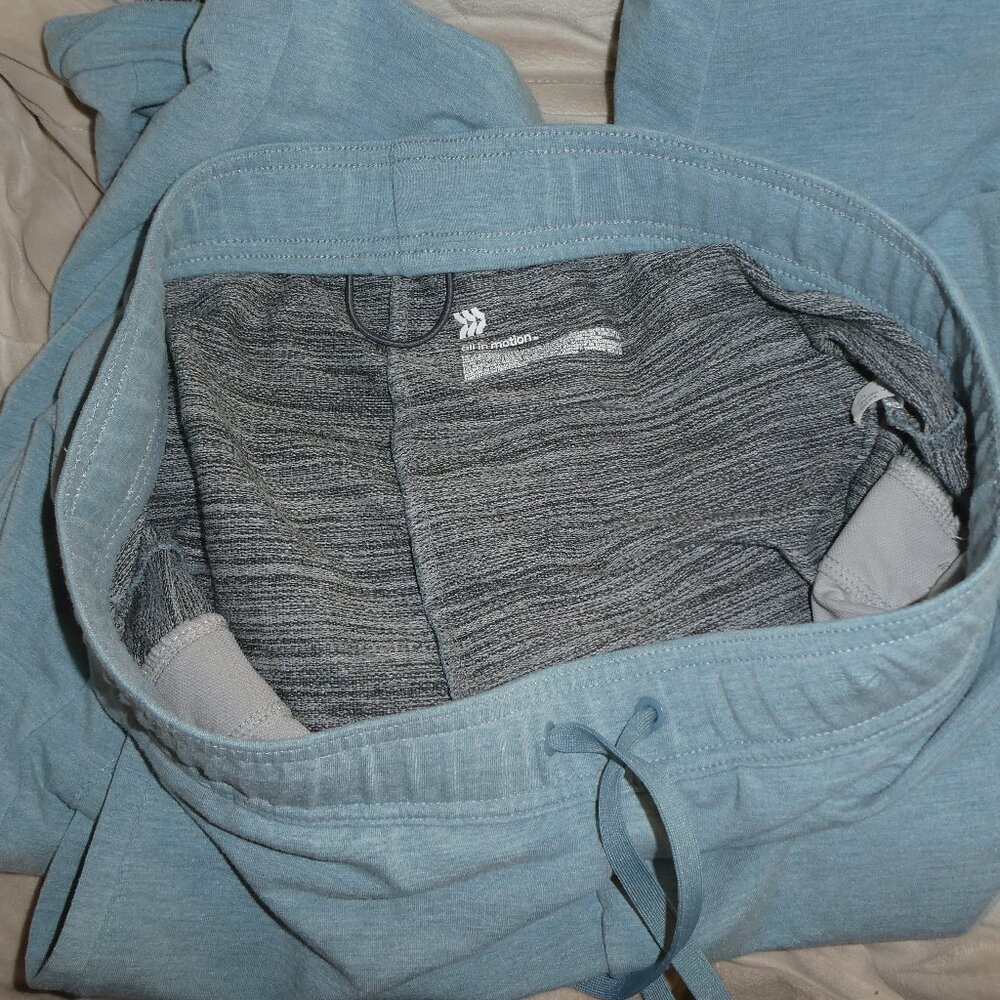 All In Motion Women’s Size Large Sweatpants Heather Blue - Picture 6 of 11